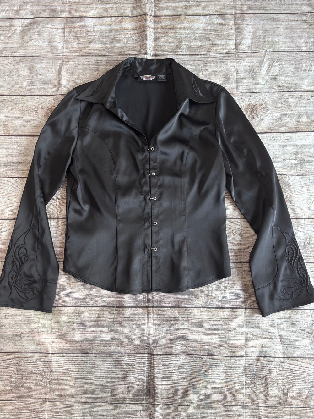 Harley Davidson Satin Blouse